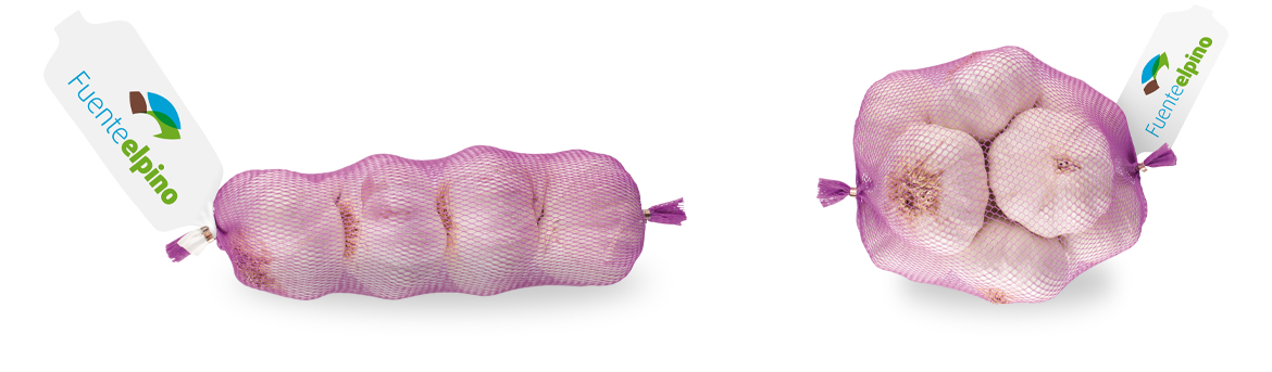 Purple garlic